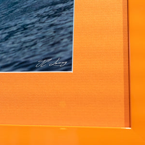 Dans la vague - Cadre galerie (18x24 pouces)