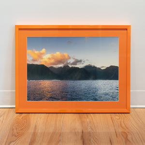 Pacific Mountains - Gallery Frame (18x24 inches)