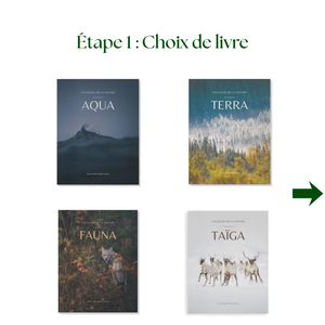 Customizable gift set - Relaxation (Book + puzzle + card)