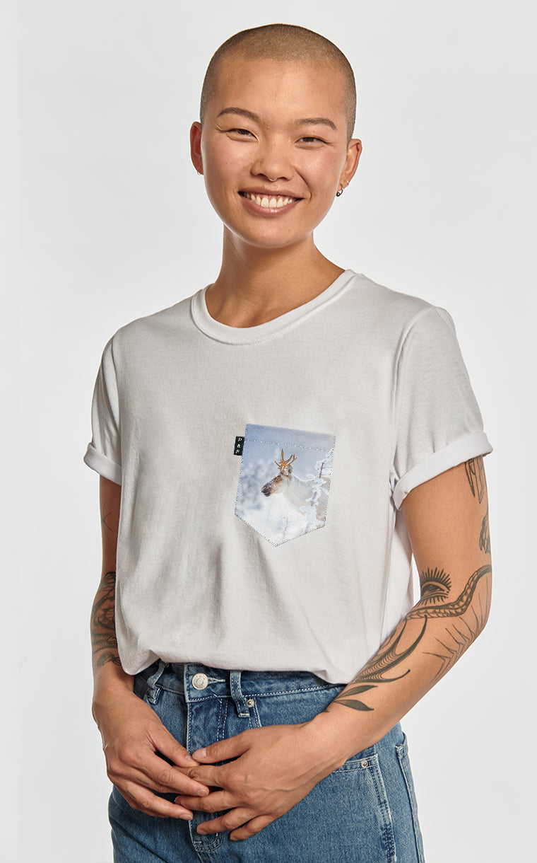 T-Shirt coupe boyfriend - Roi de la montagne