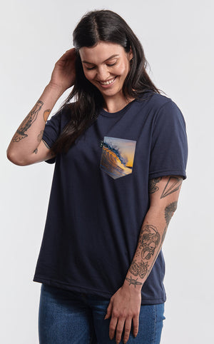 Boyfriend fit T-shirt - Marée Paiement