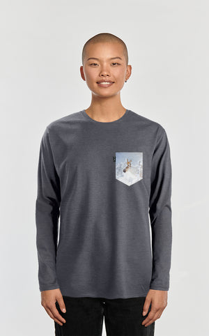 Long-sleeve T-Shirt (unisex) - Roi de la montagne