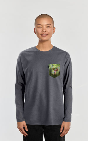 Long-sleeve T-Shirt (unisex) - Cerf Pathétik