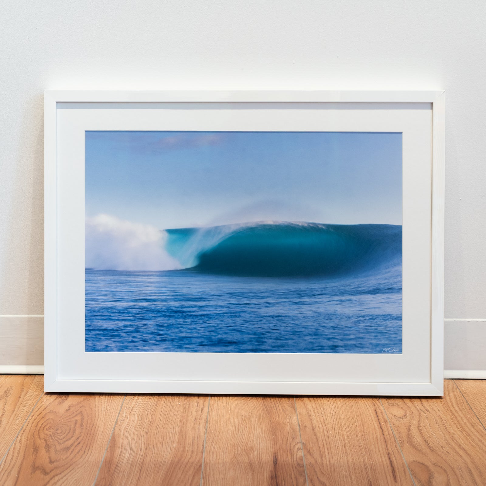 Teahupo'o lentement - Cadre galerie (18x24 pouces)
