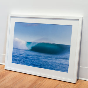 Teahupo'o lentement - Cadre galerie (18x24 pouces)