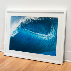Dégradé de vague - Cadre galerie (18x24 pouces)