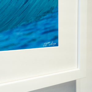 Dégradé de vague - Cadre galerie (18x24 pouces)