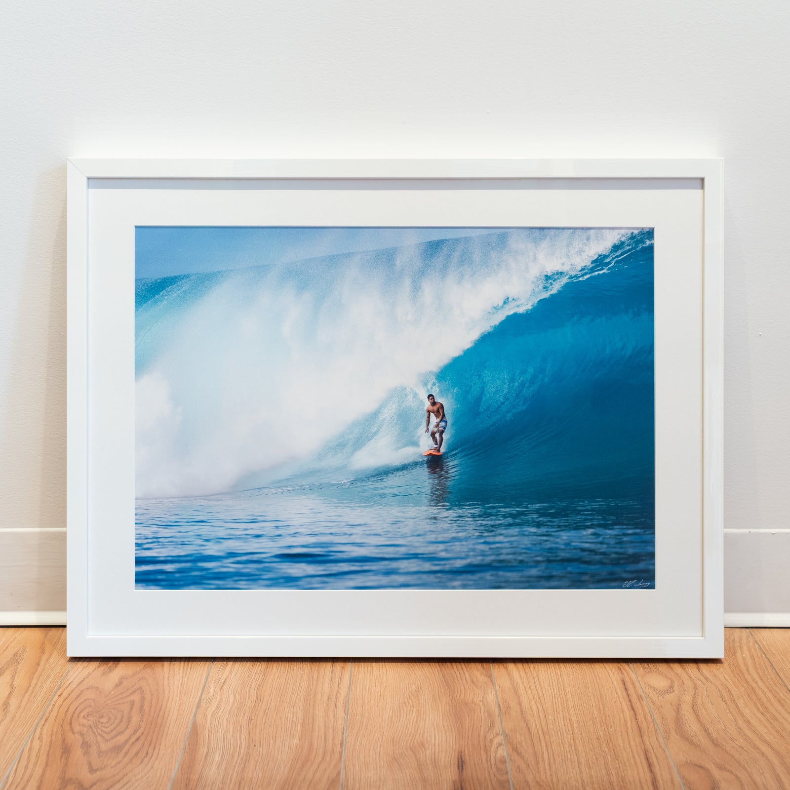 Sortie de vague - Cadre galerie (18x24 pouce)