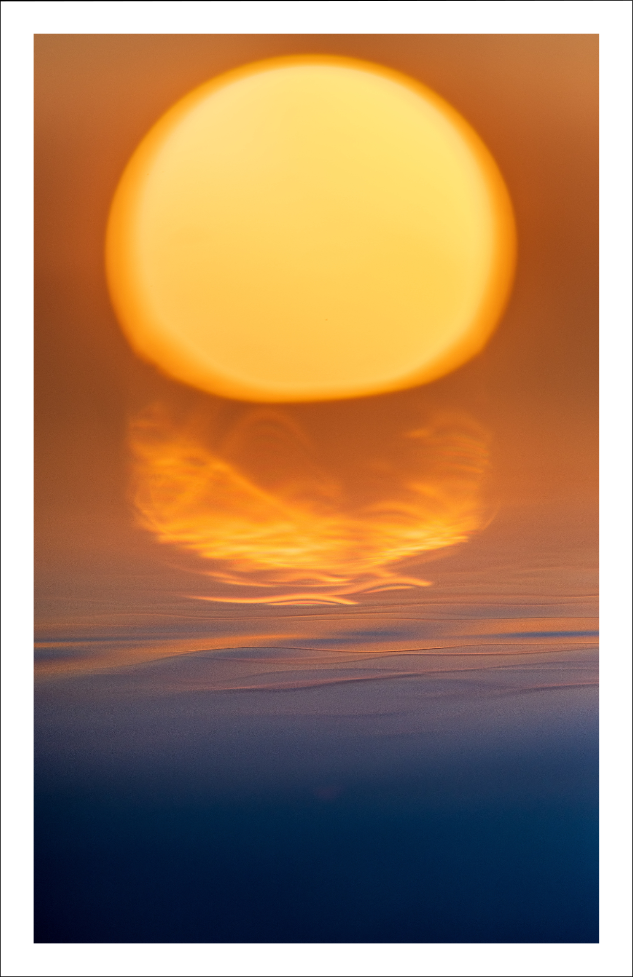 Soleil fondant - Carte de souhaits
