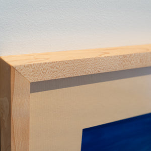 Curieux duo de rorquals à bosse - Cadre galerie (24x36 pouces)