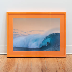 Dans la vague - Cadre galerie (18x24 pouces)