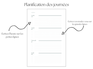 Agenda 2027 - Reliure spirale - PRÉCOMMANDE