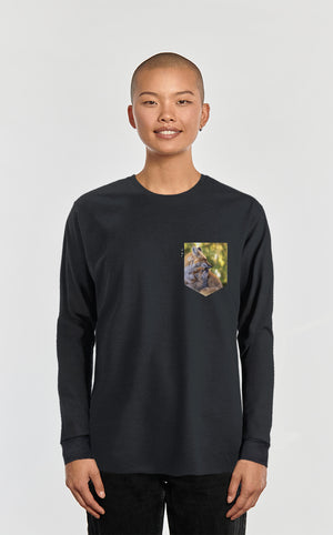 Long-sleeve T-Shirt (unisex) - Doux comme un regard