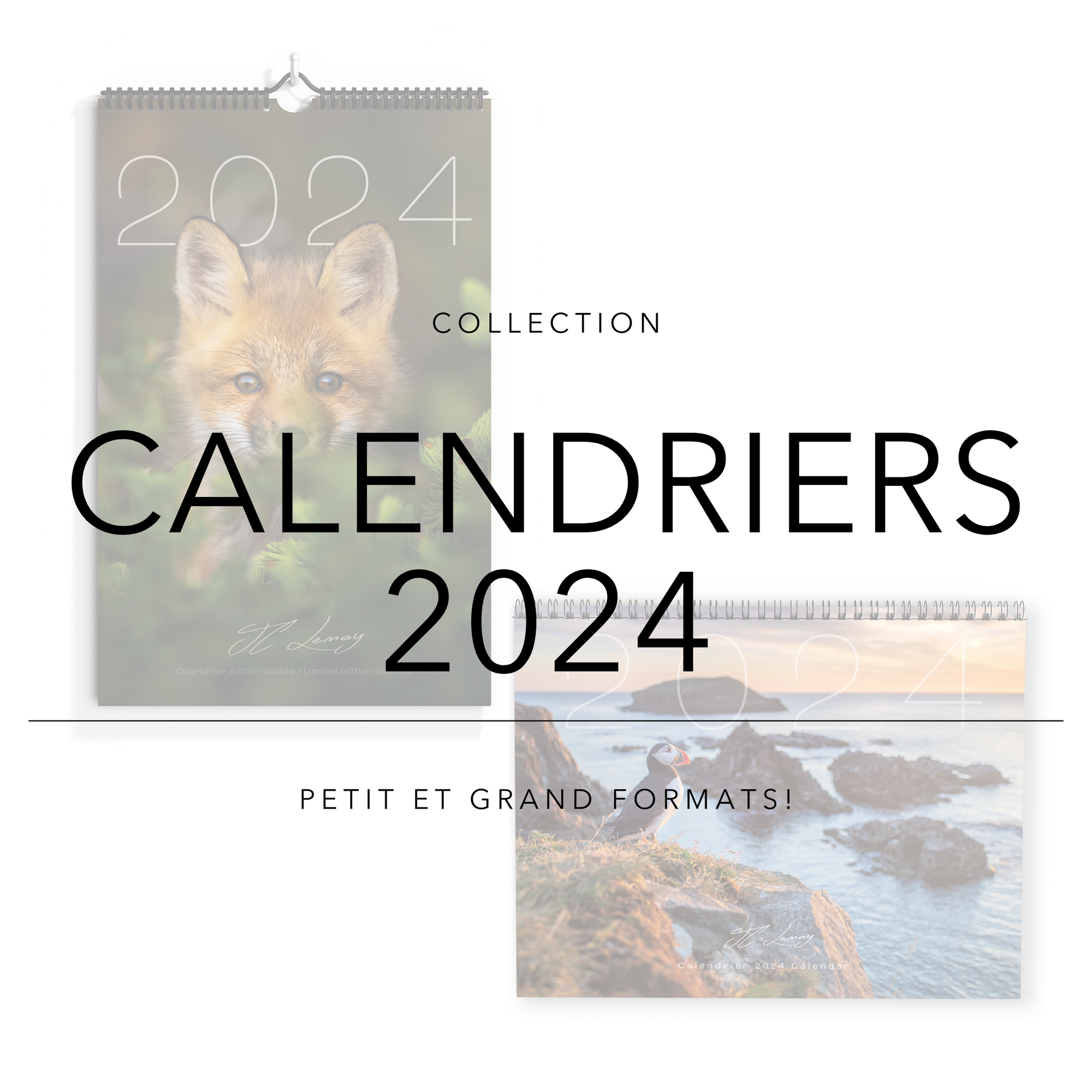 Calendriers 2024 – Regards Naturalistes