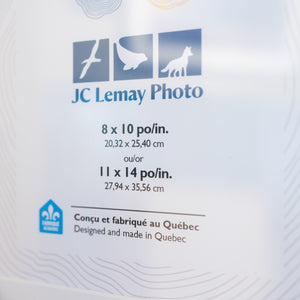 Cadre en bois vitré - 11x14 pouces (28x35cm)