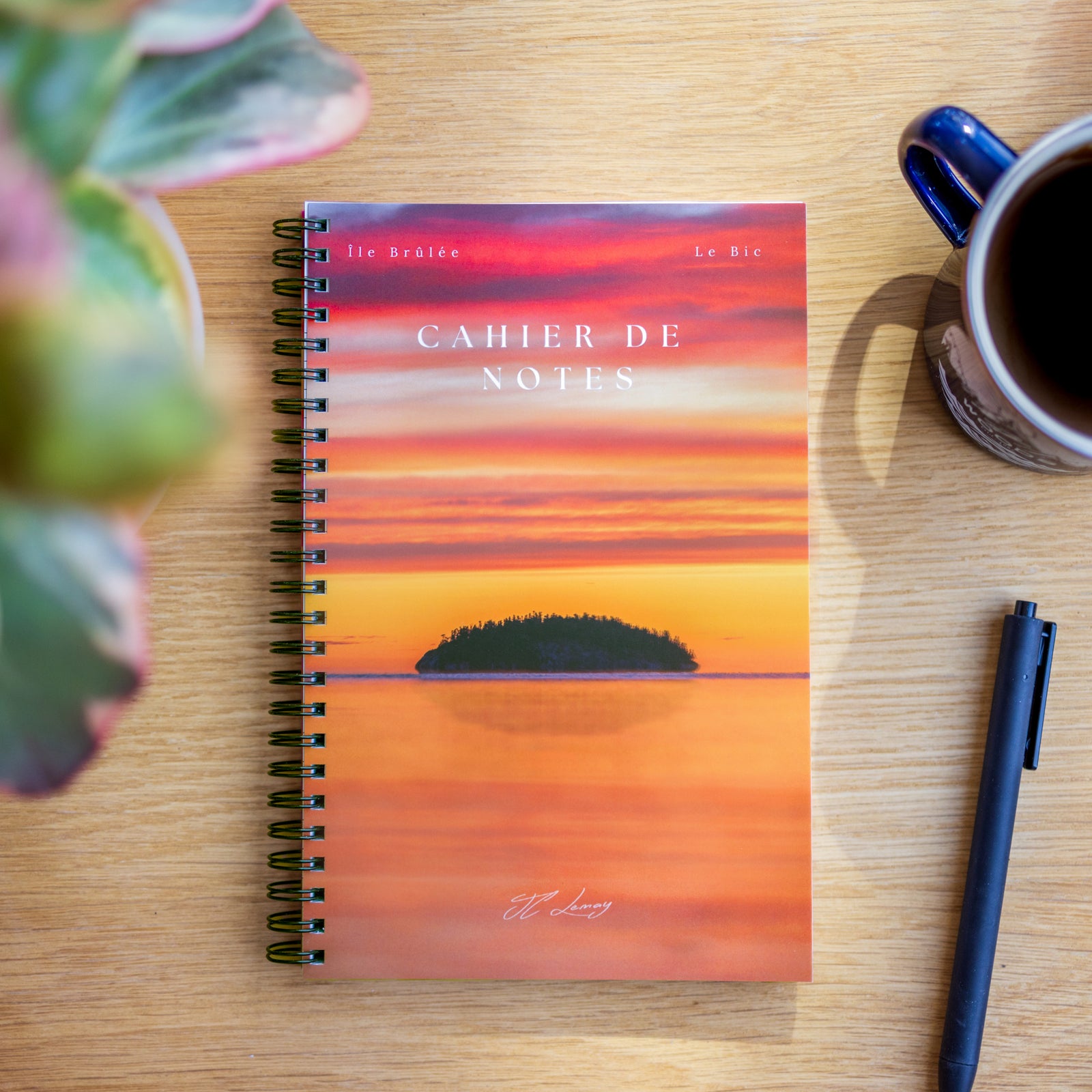 Île Brûlée - Notebook