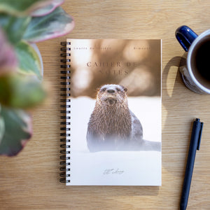Cahier de notes - Loutre