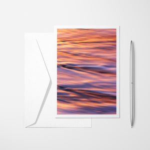 Melting sun - Greeting Card
