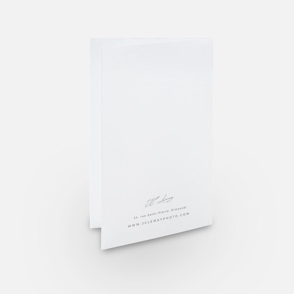 Ours noir - Carte de souhaits