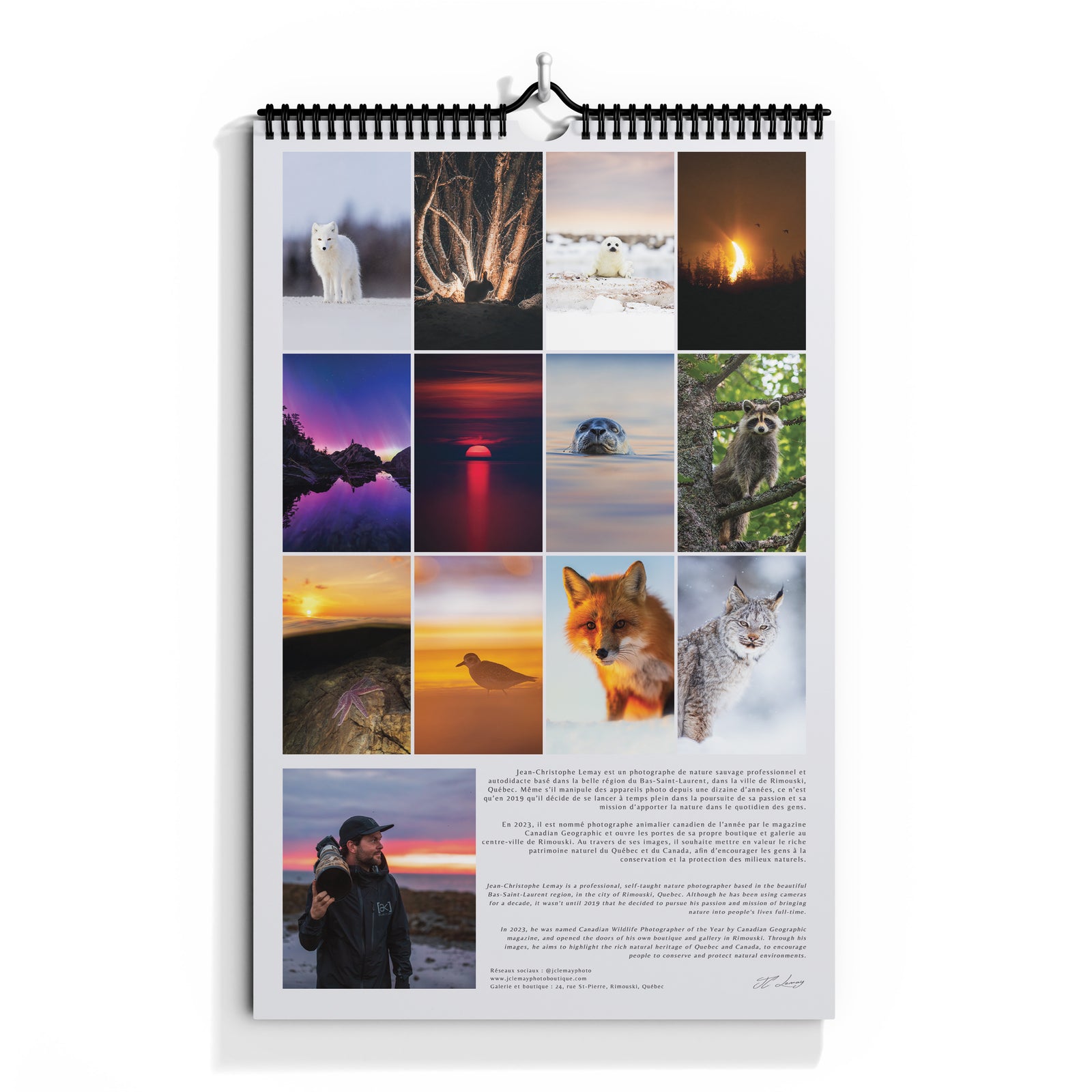 Calendrier 2026 - édition limitée