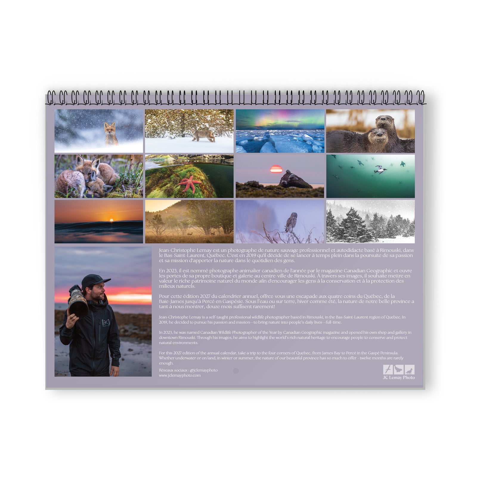 Calendrier 2027 - édition classique