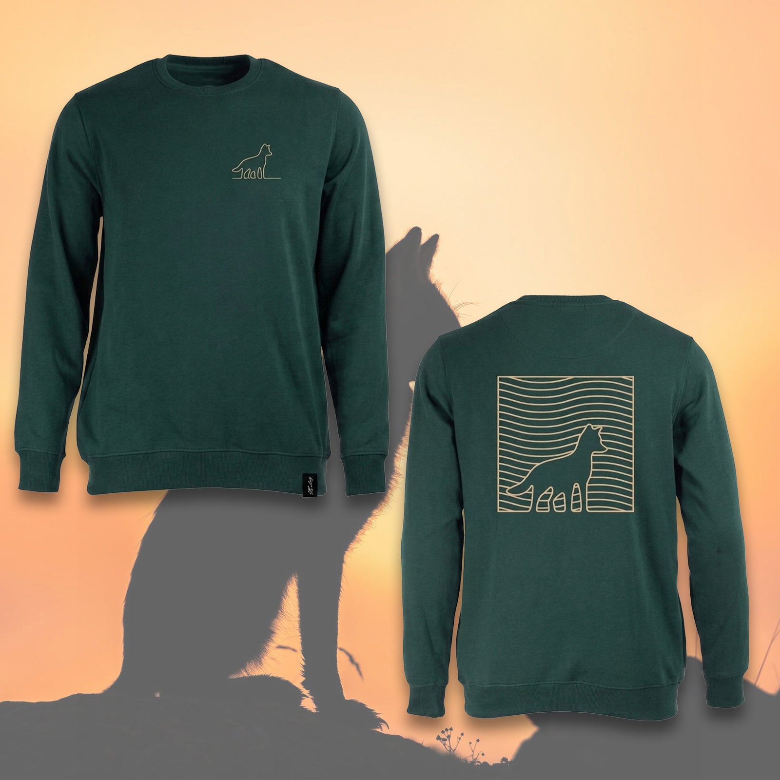 Crewneck - Renard roux