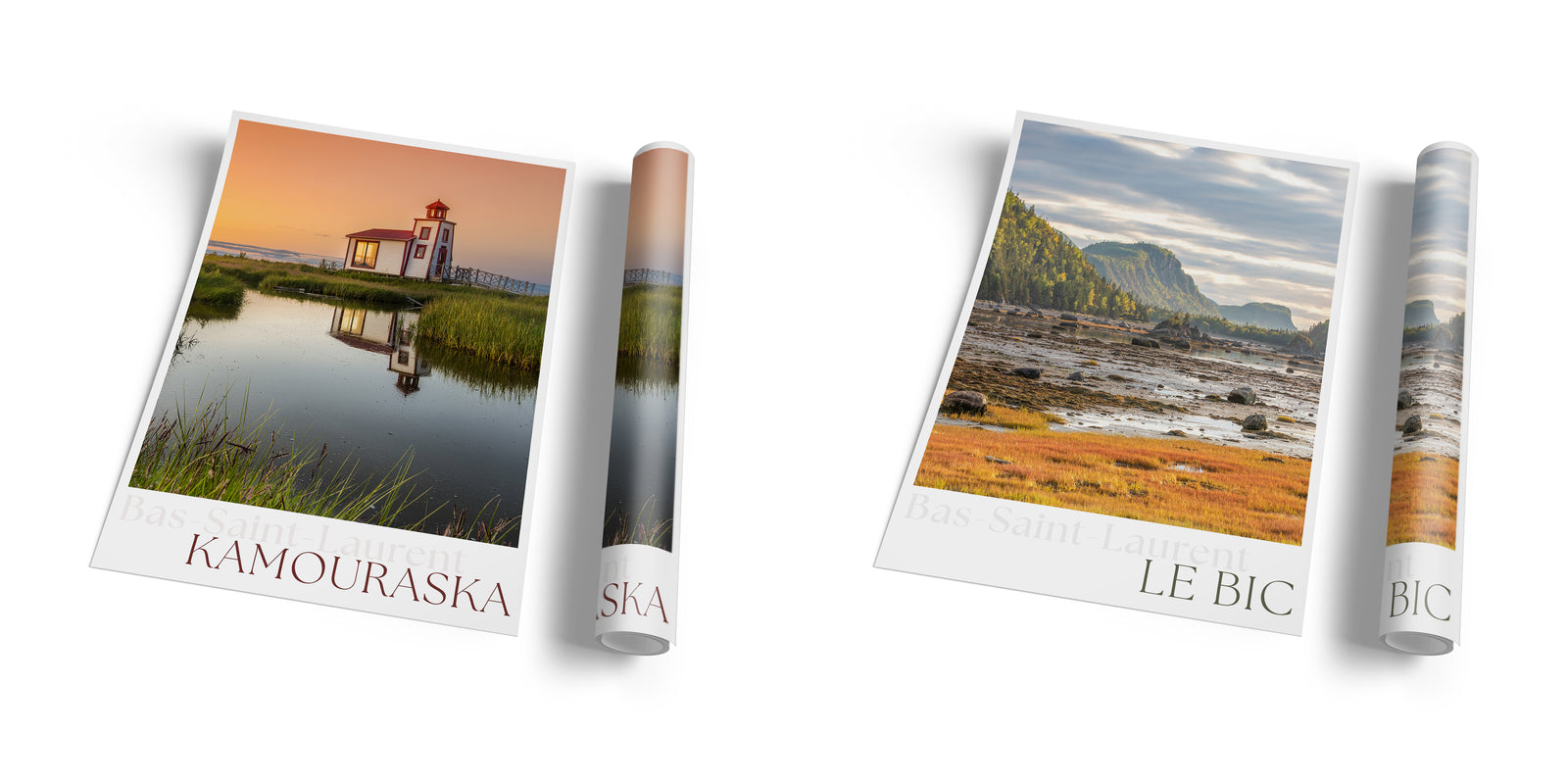 Duo affiches - Bas-Saint-Laurent