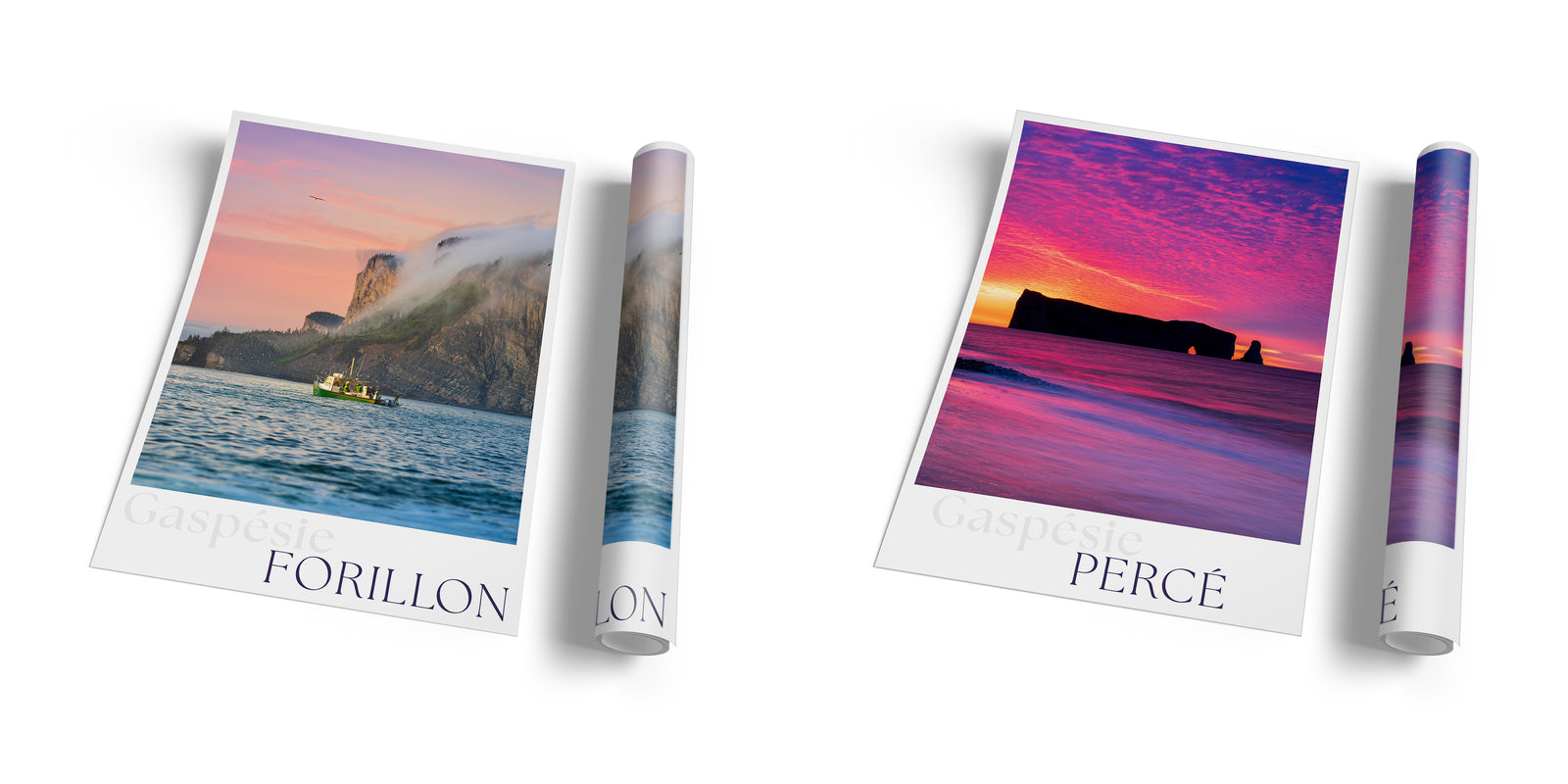 Duo affiches - Gaspésie