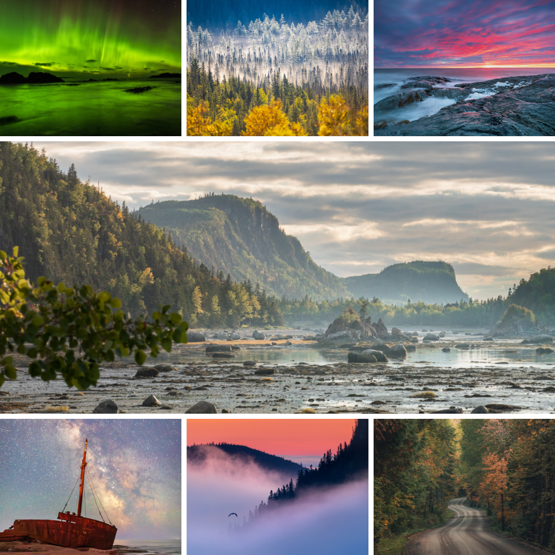 Set of  postcards (7) - Landscapes