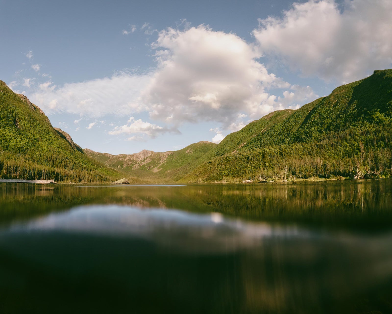 Lac aux Américains en surface