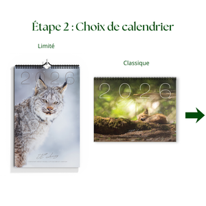 Ensemble-cadeau personnalisable - Bureau (cahier de notes + calendrier + carte)