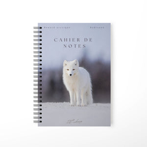 Cahier de notes - Renard arctique