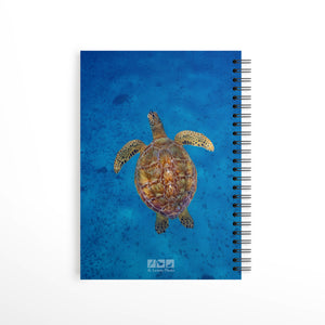 Cahier de notes - Tortue verte