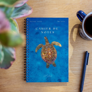 Cahier de notes - Tortue verte