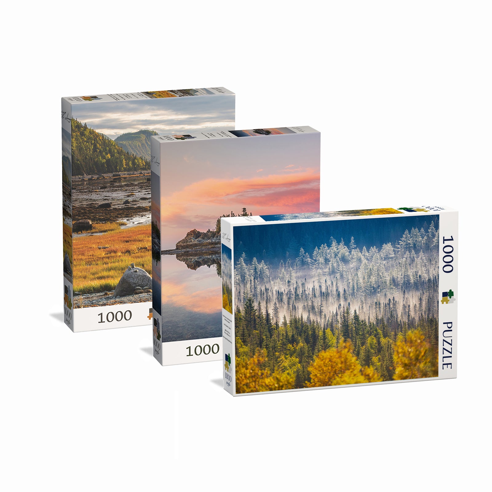 Puzzle bundle - landscape trio