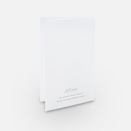 Sous les branches - Carte de souhaits