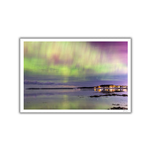 Northern lights in Rocher-Blanc