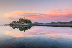 Le reflet de l'île (horizontal)