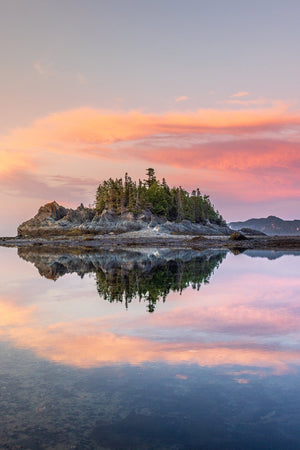 Le reflet de l'île