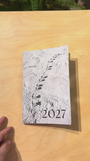 Agenda 2027 - Reliure allemande - PRÉCOMMANDE