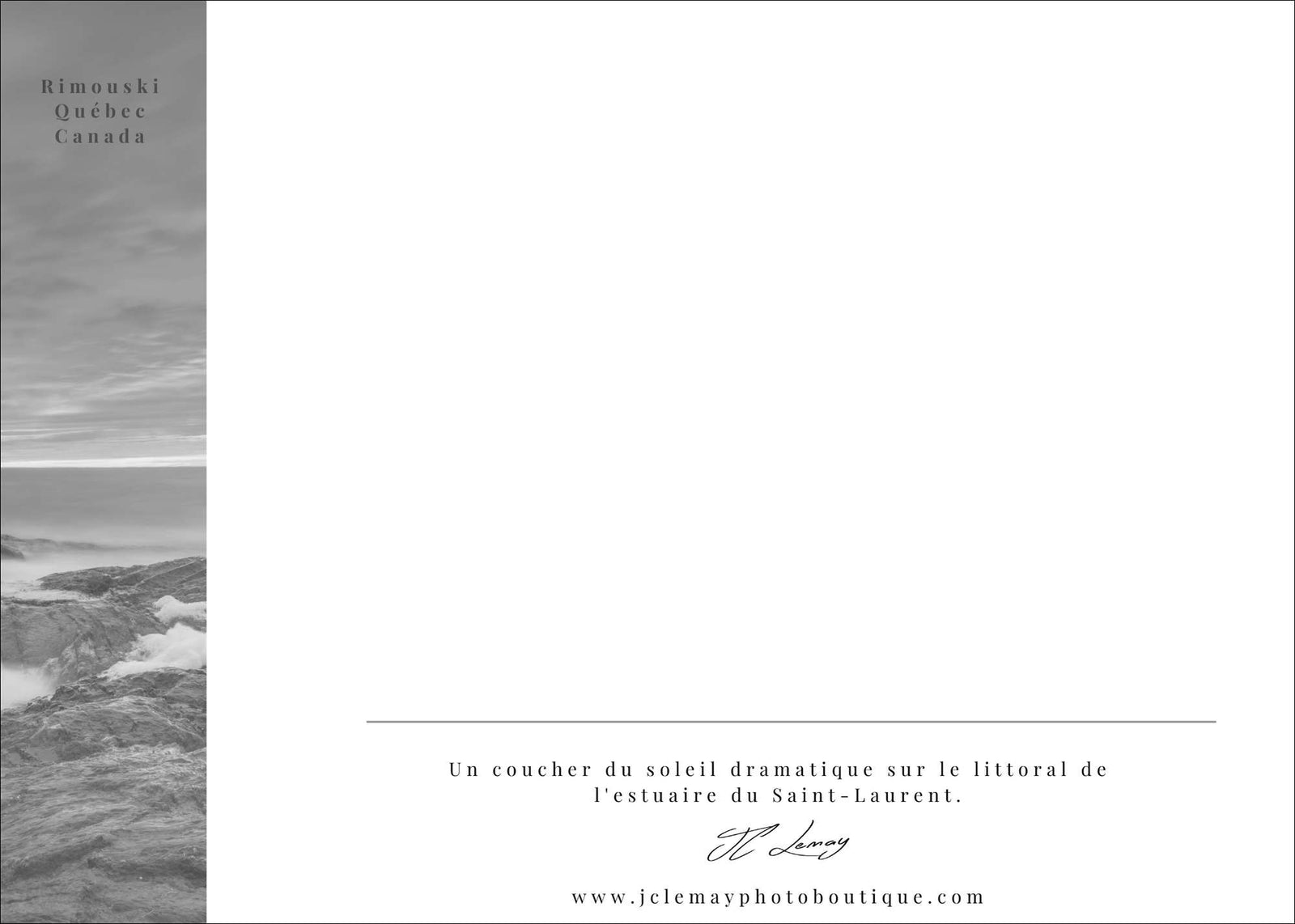 Calm chaos - carte postale