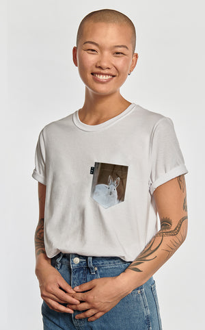 Boyfriend fit T-shirt - Lièvre Gercé