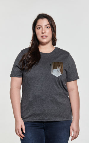 T-Shirt coupe boyfriend - Lièvre Gercé