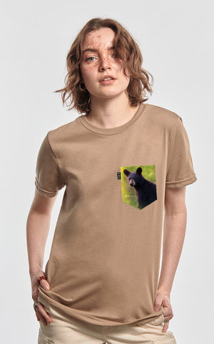 Boyfriend fit T-shirt - La moyenne ours