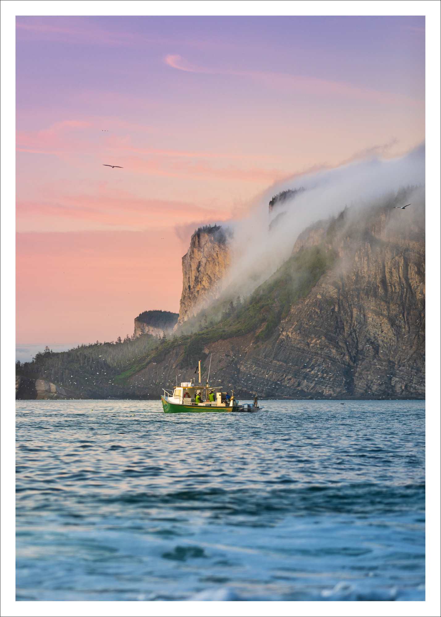 Pêcheurs X Cap - carte postale