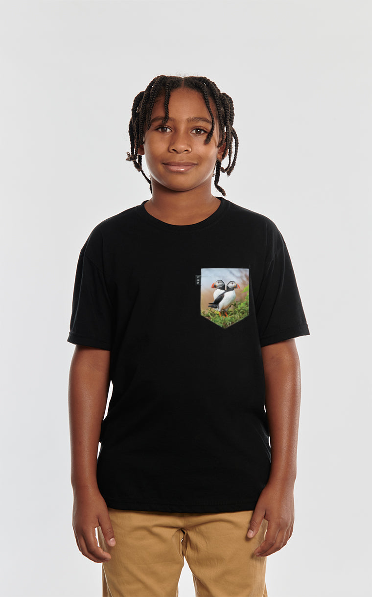 T-shirt (8-12 years) - Hey Macareux-na