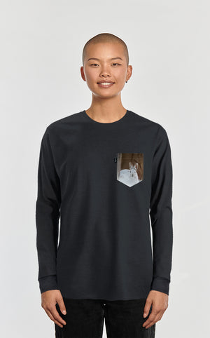 T-Shirt à manches longues (unisexe) - Lièvre Gercé
